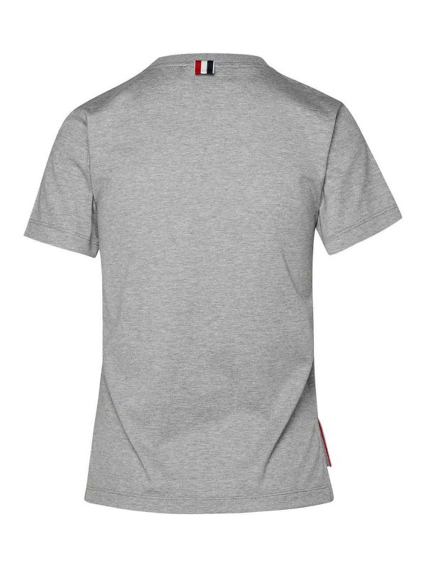 THOM BROWNE: T-shirts online - T-Shirt - Gris