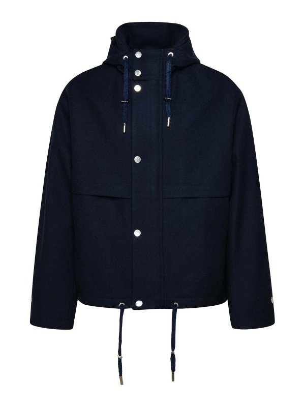 AMI PARIS: カジュアルジャケット - カジュアルジャケット - ダークブルー