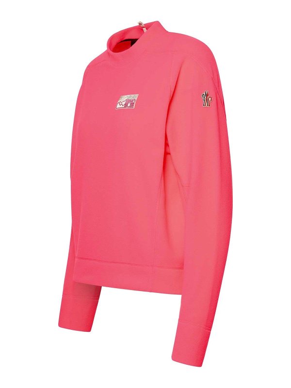 The Best Shops MONCLER: Sweatshirts & Sweaters - Logo sweatshirt