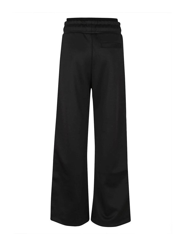 OFF-WHITE: casual trousers online - Ow loose dbl string track pan