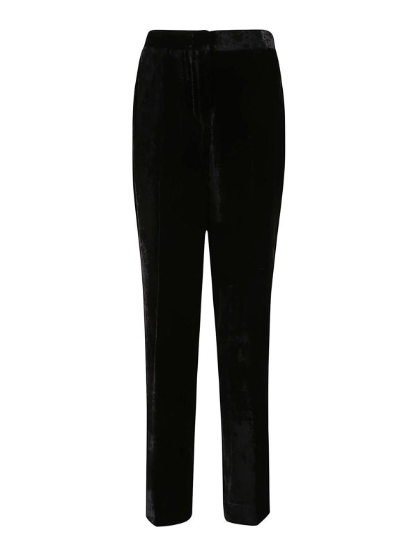 P.A.R.O.S.H.: カジュアルトラウザー - ショートパンツ - 黒