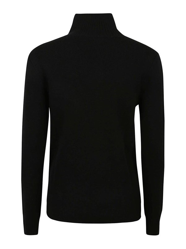 PACO RABANNE: Rollkragenpullover  und Polo-Ausschnitt online - Rollkragenpullover - Schwarz