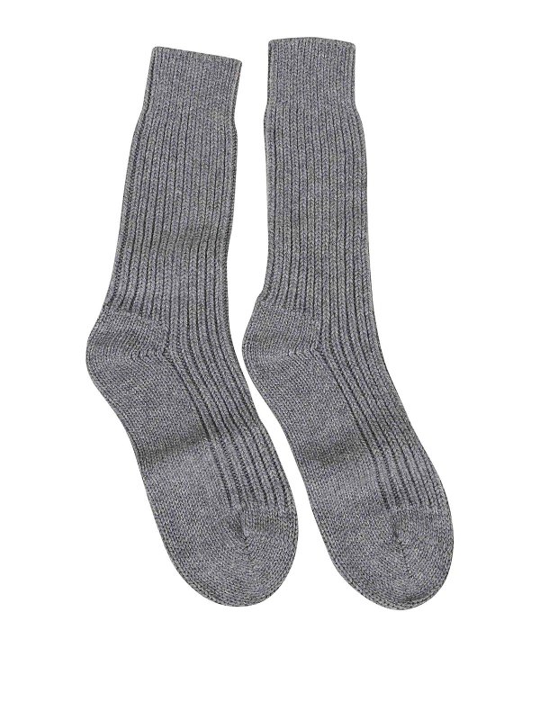 ALANUI: Calcetínes - Calcetines - Gris Claro