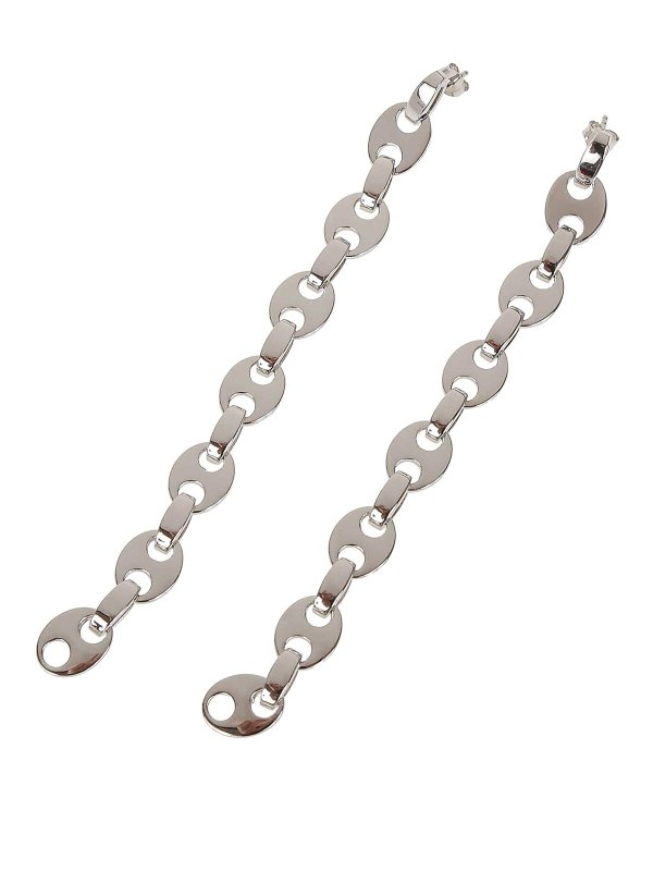 PACO RABANNE: イヤリング - イヤリング - 銀