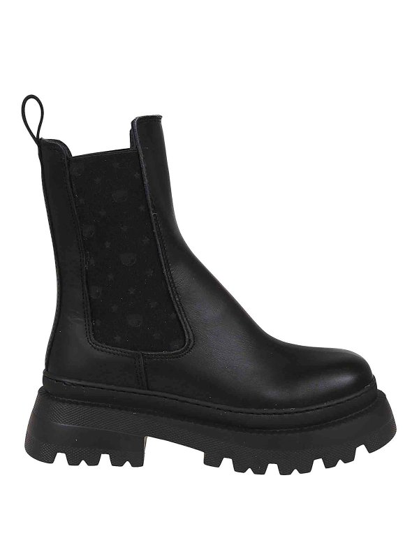 CHIARA FERRAGNI: ブーツ - ブーツ - 黒