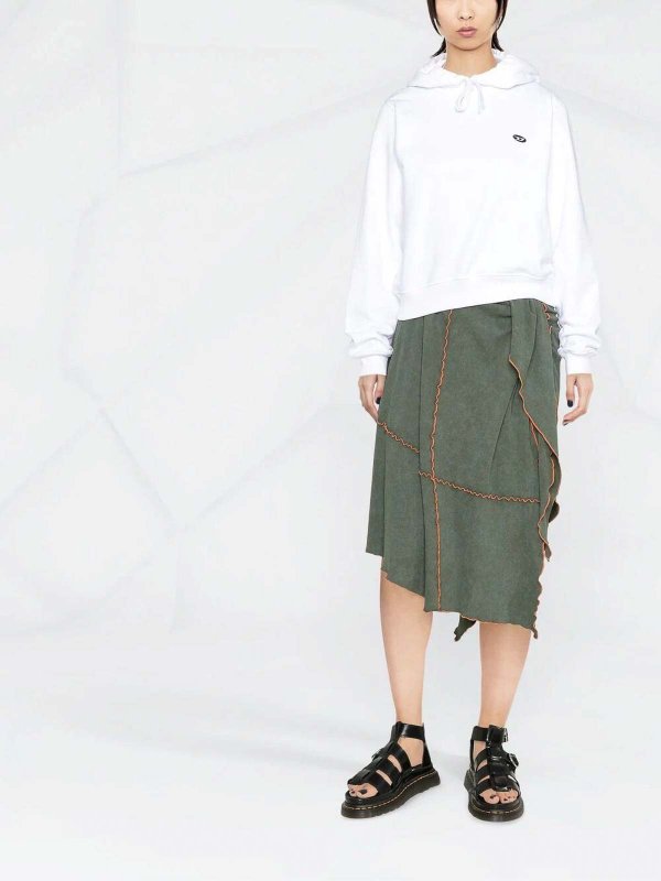 DIESEL: Sudaderas y suéteres online - Sudadera - Blanco