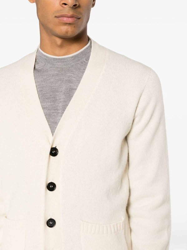 カーディガン - 白 shop online: DRUMOHR