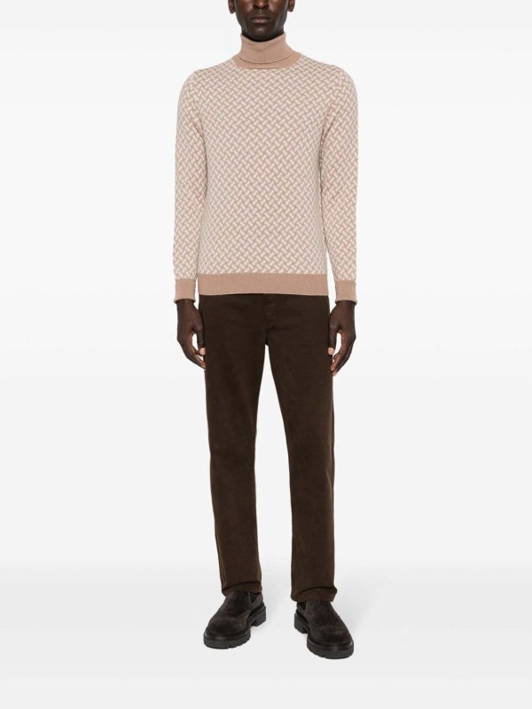 DRUMOHR: Turtlenecks & Polo necks online - `biscottino` turtle-neck sweater