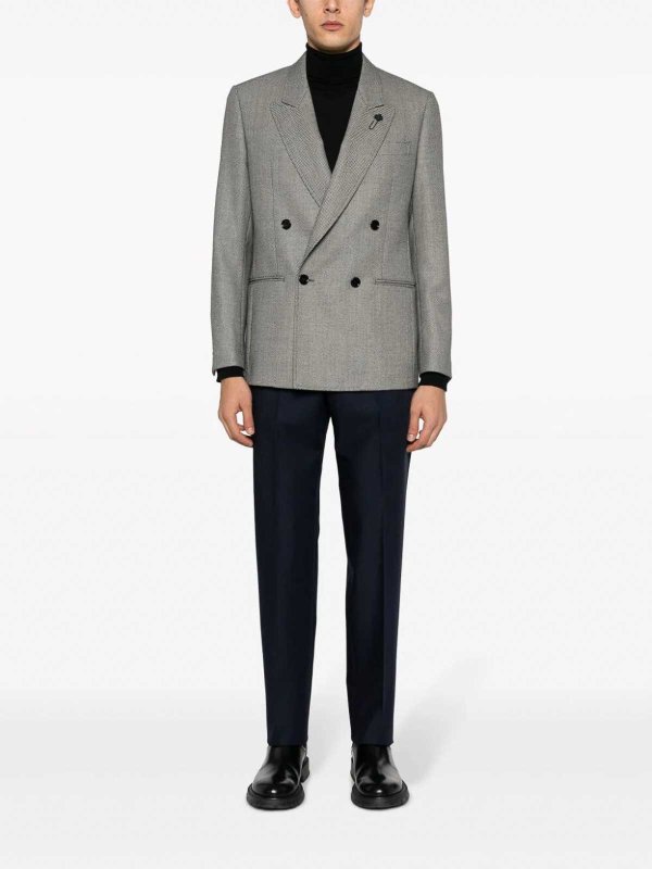 LARDINI: Maßgeschneiderte und Formale Hosen online - Shorts - Dunkel-Lila