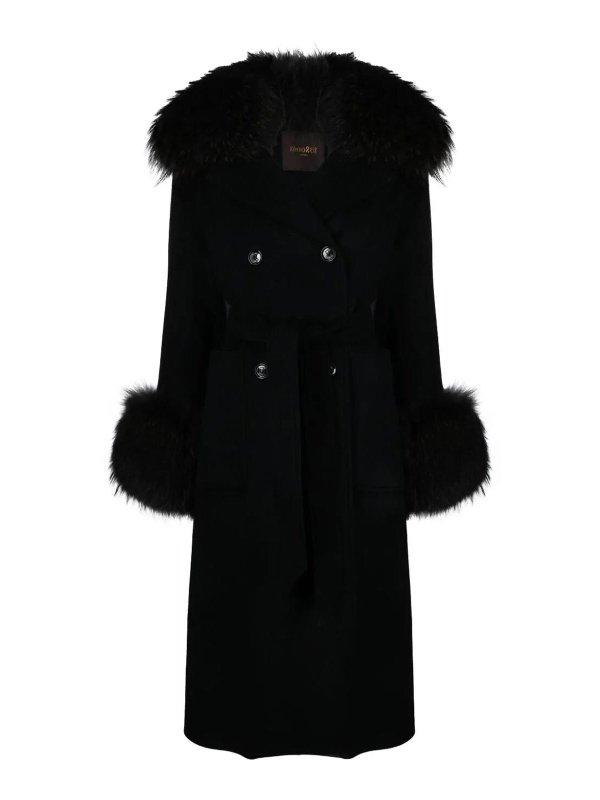 MOORER: cappotti corti - Cappotto doppiopetto