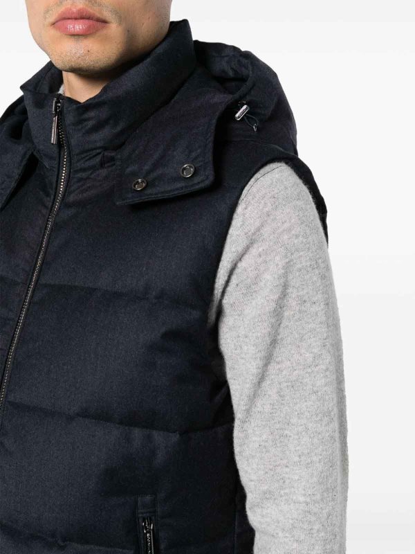 MOORER buy online `fire` padded vest