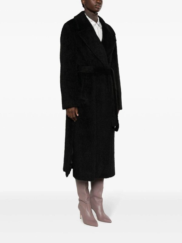 The Best Shops TWINSET: short coats - Belted long coat