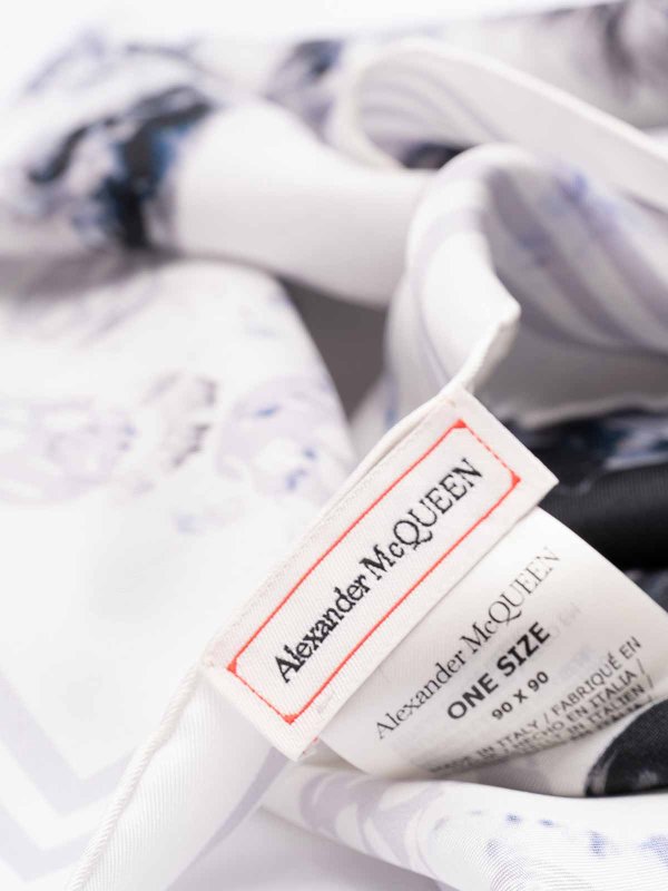 ALEXANDER MCQUEEN: Écharpes & Châles  online - Étole - Gris