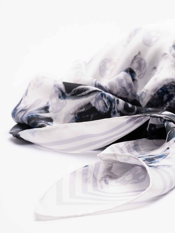 The Best Shops ALEXANDER MCQUEEN: Écharpes & Châles  - Étole - Gris