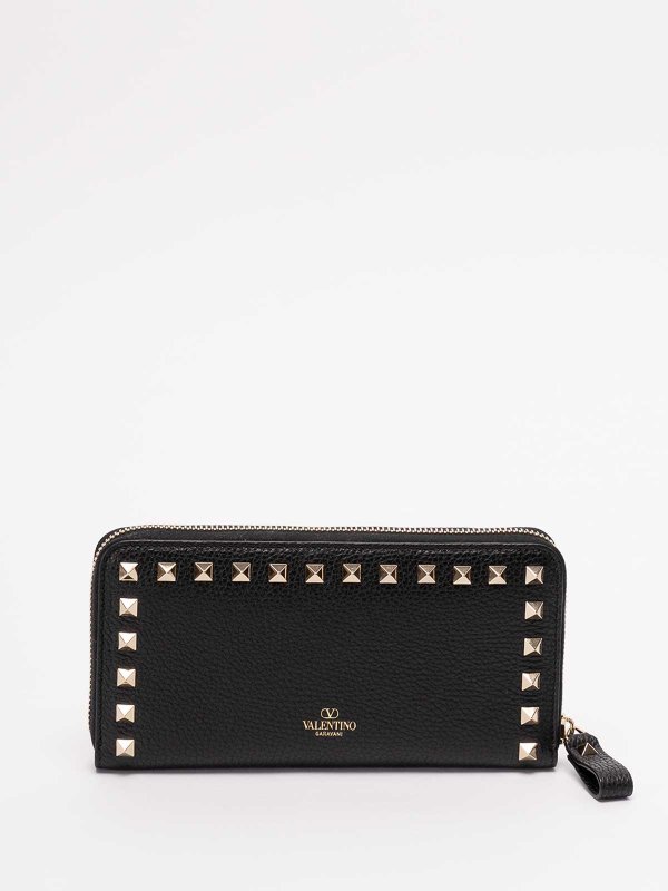 Valentino rockstud continental on sale wallet