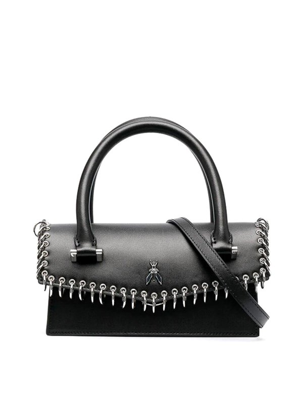 PATRIZIA PEPE: トートバッグ - トートバッグ - 黒