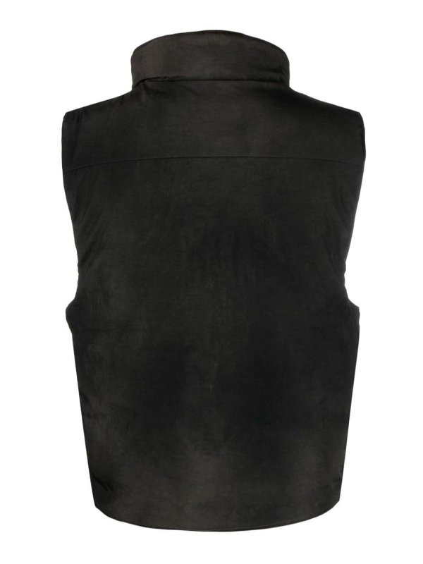 032C: padded jackets online - Logo down vest