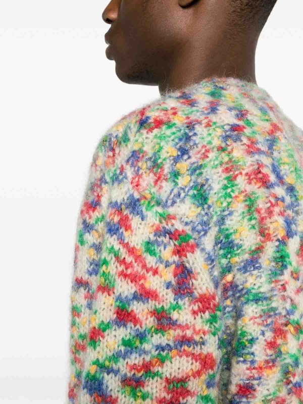 A.P.C.: Suéteres con cuello pico online - Suéter Cuello Redondo - Multicolor