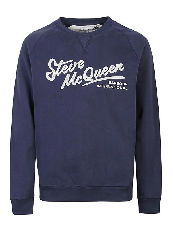 BARBOUR: Sweatshirts und Pullover - Sweatshirt - Blau