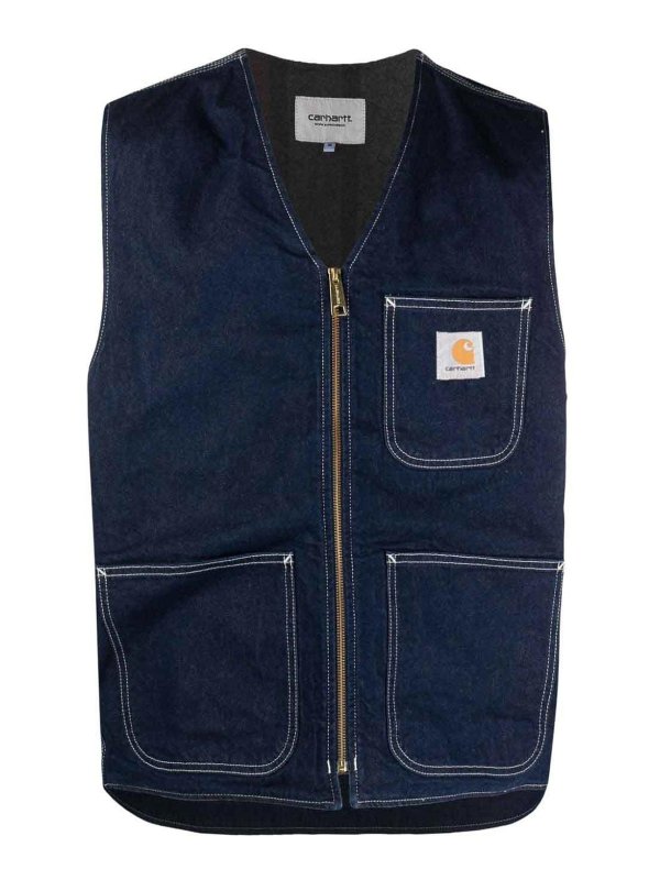 CARHARTT: Westen - Weste - Blau