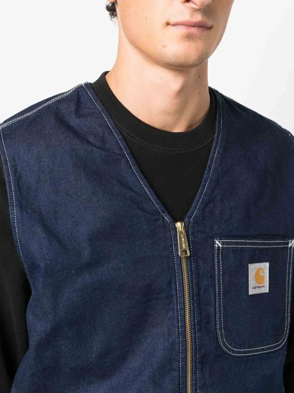 The Best Shops CARHARTT: Westen - Weste - Blau