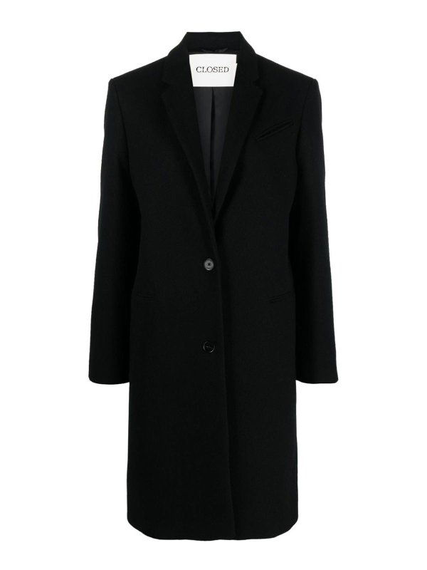 CLOSED: cappotti corti - Cappotto oversize in misto lana
