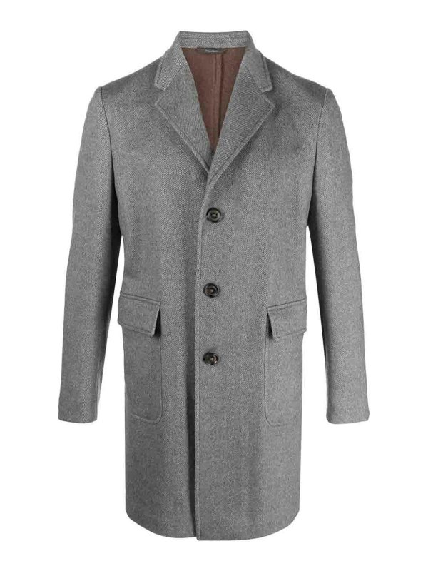 COLOMBO: cappotti corti - Cappotto in cashmere