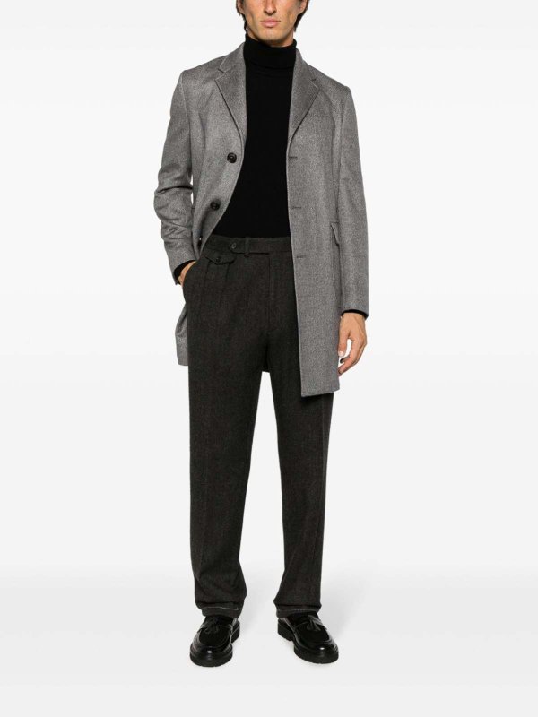 COLOMBO: cappotti corti online - Cappotto in cashmere