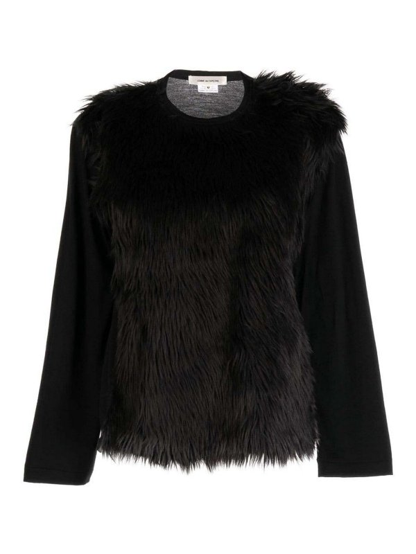 COMME DES GARCONS: t-shirts - Faux-fux t-shirt