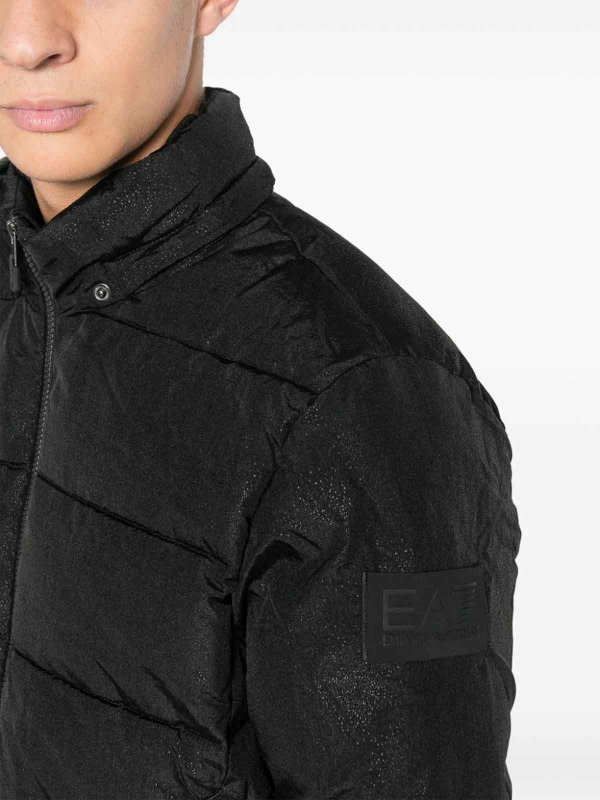 EA7 Emporio Armani: casual jackets online - Hooded down jacket