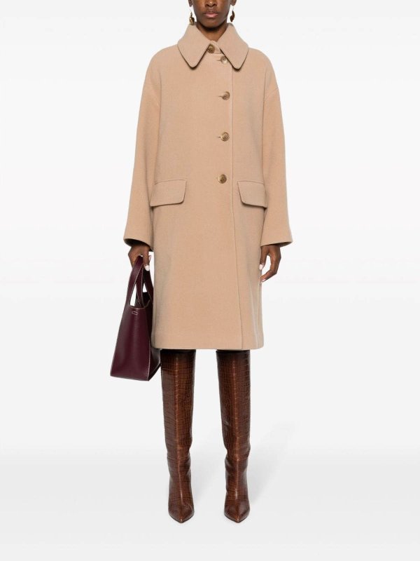 EMPORIO ARMANI: short coats online - Wool coat