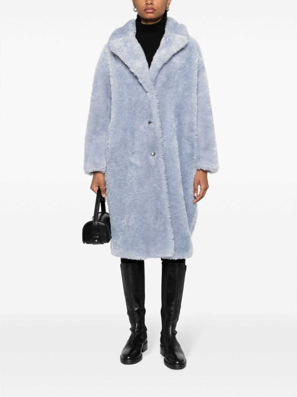 EMPORIO ARMANI: Kurze Mäntel online - Kurzer Mantel - Blau