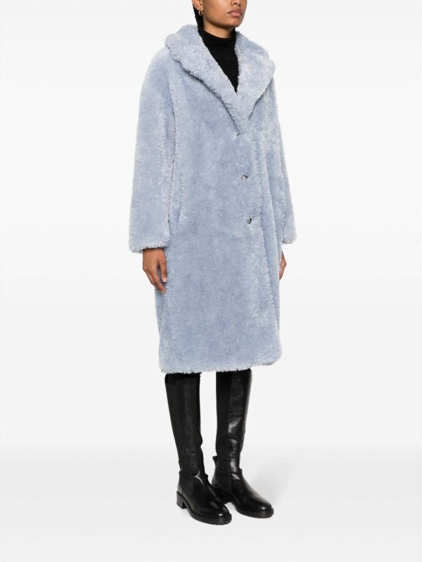 The Best Shops EMPORIO ARMANI: Kurzer Mantel - Blau