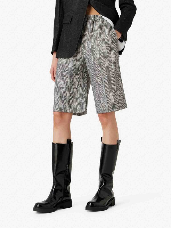 The Best Shops EMPORIO ARMANI: ショートパンツ - ショートパンツ - 白