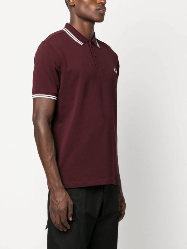 The Best Shops FRED PERRY: Poloshirts - Poloshirt - Bordeaux