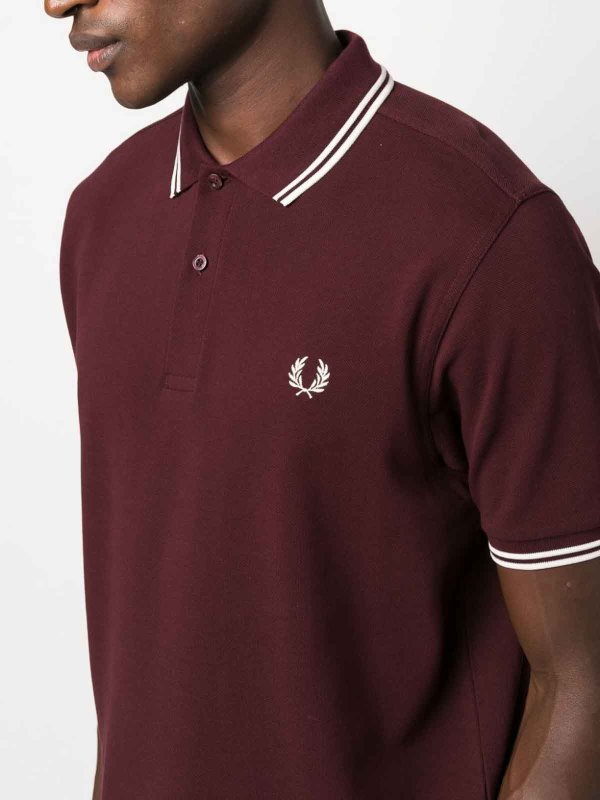 Poloshirt - Bordeaux shop online: FRED PERRY