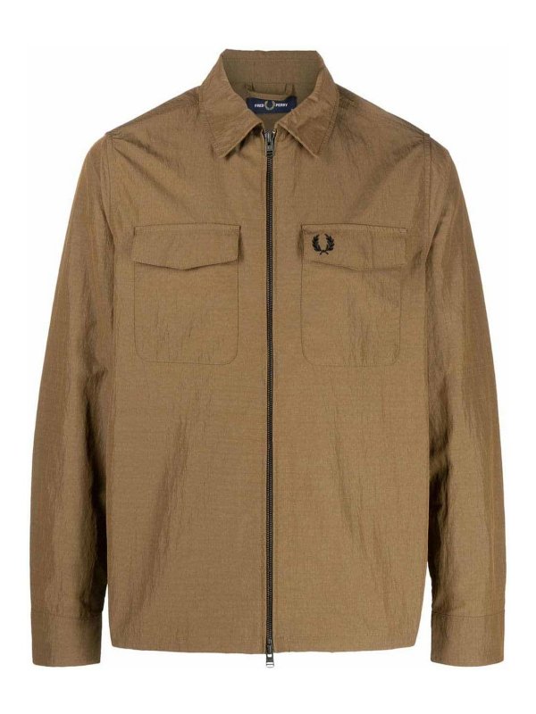FRED PERRY: カジュアルジャケット - ブレザー - ベージュ