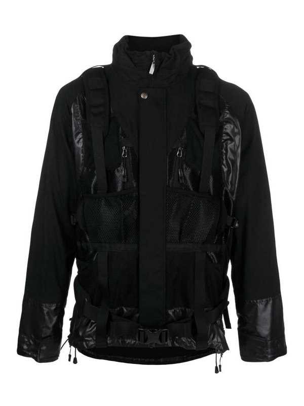 JUNYA WATANABE: casual jackets - Back-pack integrated jacket