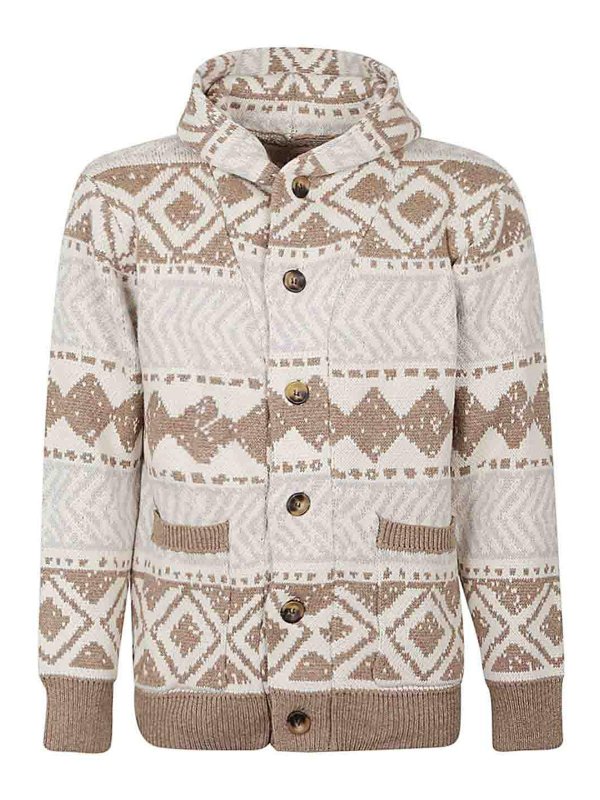 TOOCO: Cardigans - Cardigan - Beige