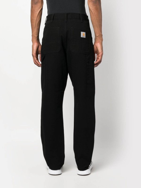CARHARTT: casual trousers online - Single knee organic cotton trousers