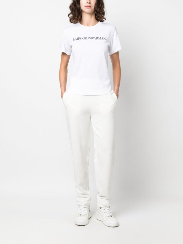 EMPORIO ARMANI: T-shirts online - T-Shirt - Weiß