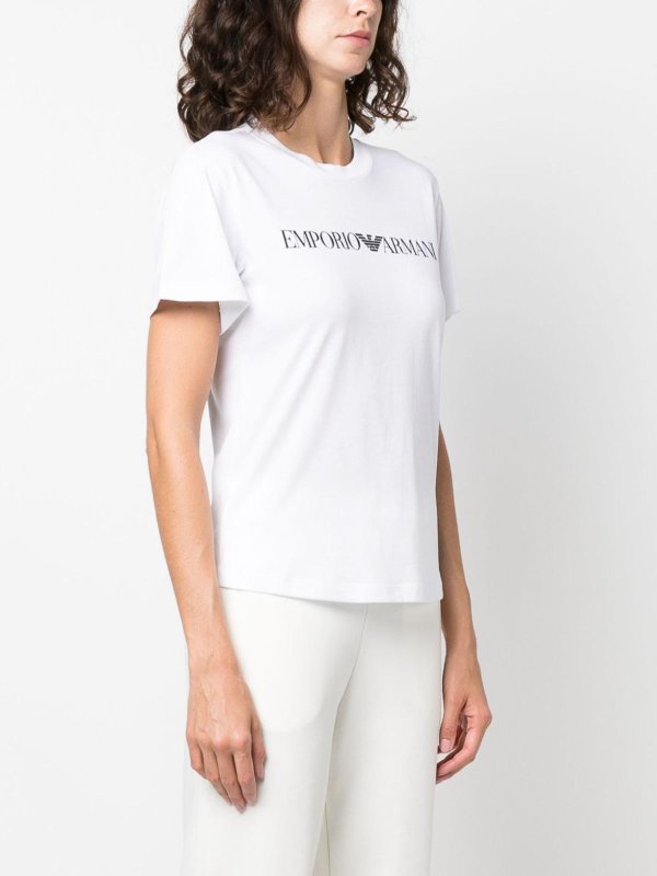 The Best Shops EMPORIO ARMANI: T-shirts - T-Shirt - Weiß