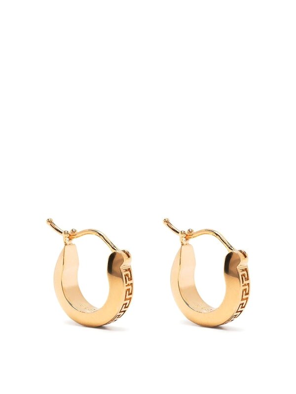 VERSACE: Ohrringe - Ohrring - Schwarz