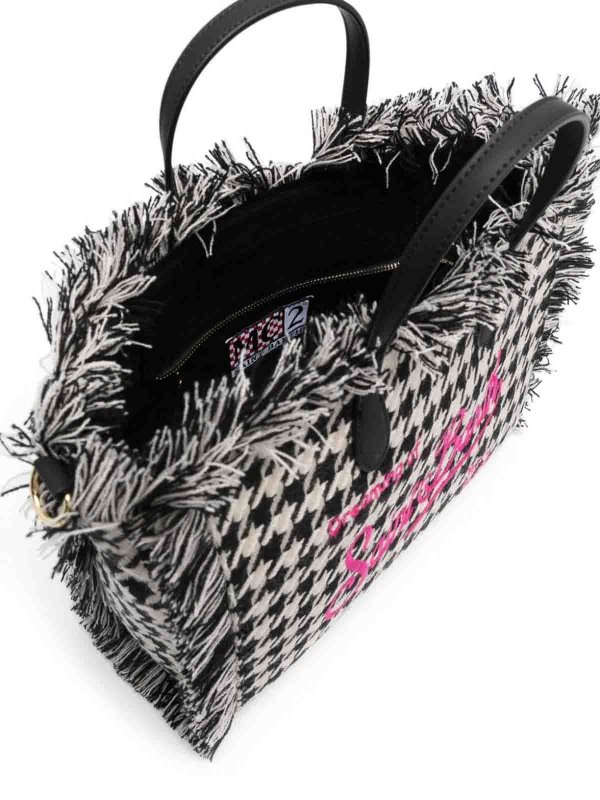 MC2 SAINT BARTH: totes bags online - Colette houndstooth print handbag