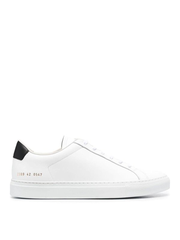 COMMON PROJECTS: trainers - Retro classic leather sneakers