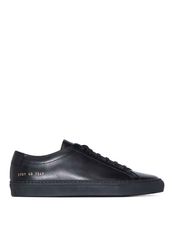 COMMON PROJECTS: trainers - Original achilles low leather sneakers