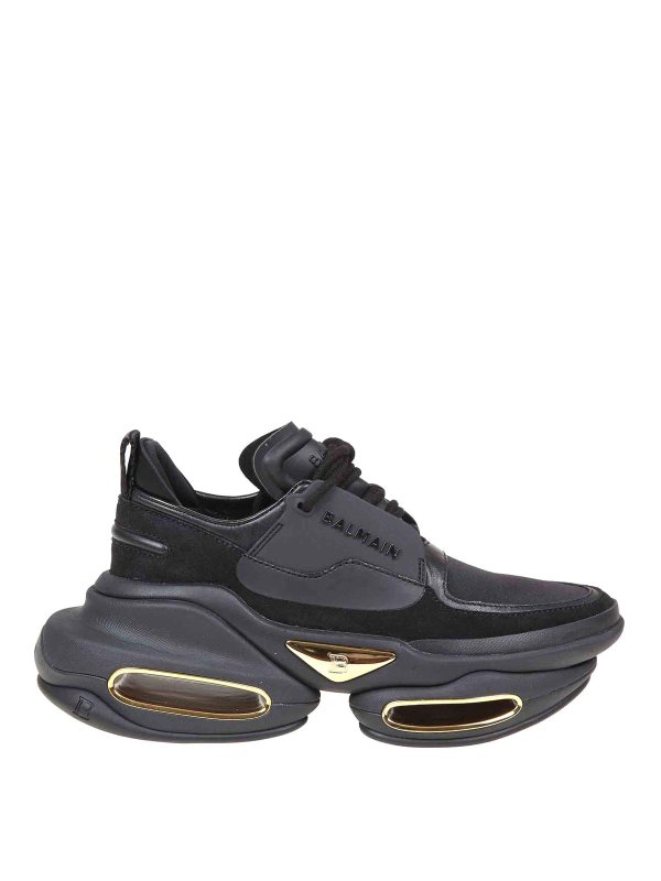 Balmain: Chaussures de sport - Baskets - Noir