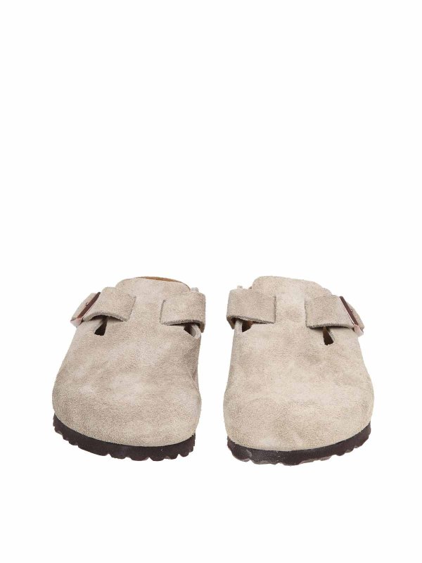 BIRKENSTOCK: Mules online - Mules - Grau