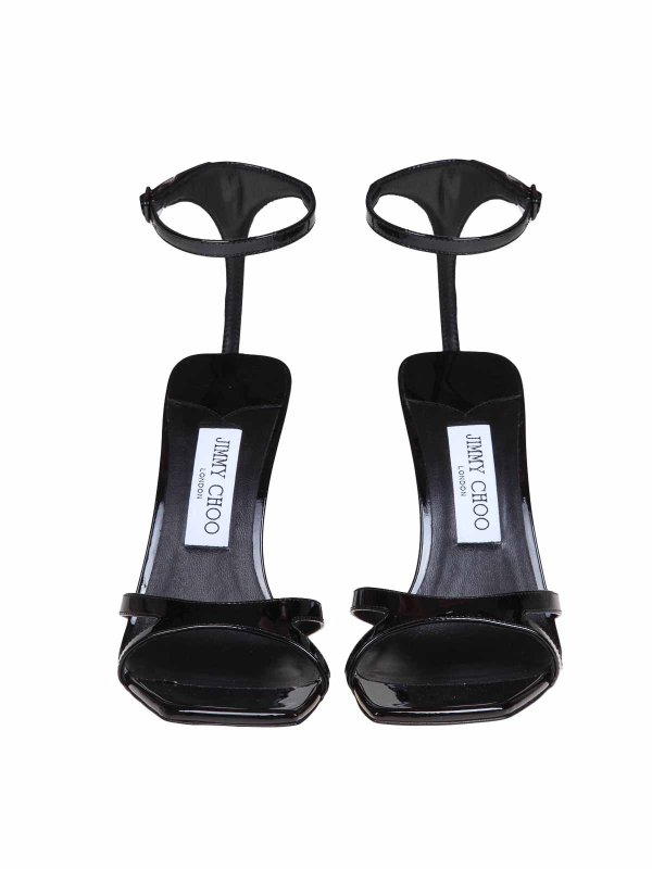 Jimmy Choo サンダル - 黒 - ブラック|IXIASANDAL95PAT