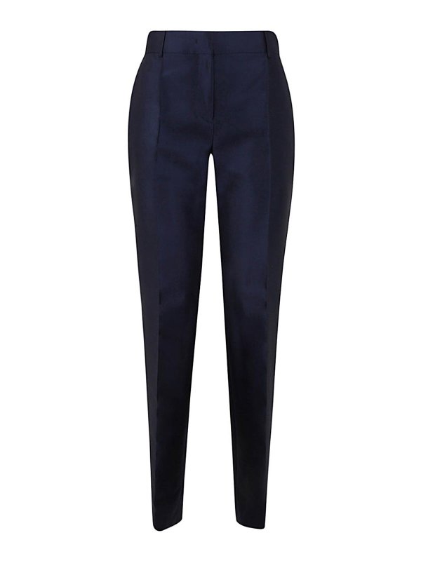 ALBERTA FERRETTI: casual trousers - Mikado trousers